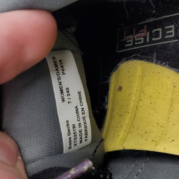 Go Lite Base Gecko Sneakers Hiking Trail Grip Bottoms Soft Midsole Womens 7 - Picture 6 of 12